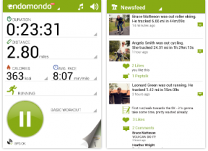 endomondo.Las mejores aplicaciones gratuitas de running"