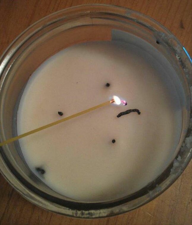 Trucos Caseros para encender velas sin quemarse los dedos